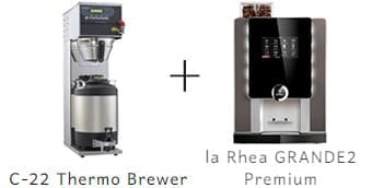 省スペースながら幅広いメニューを提供